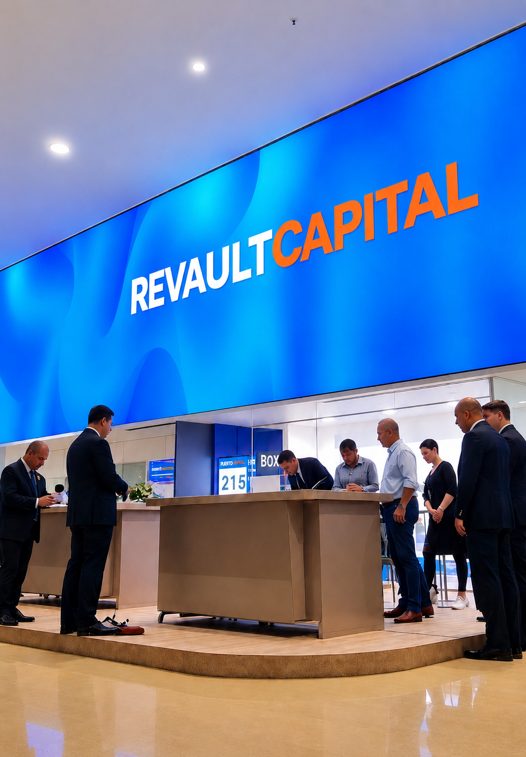 Institutional vault — representing Revault Capital security infrastructure