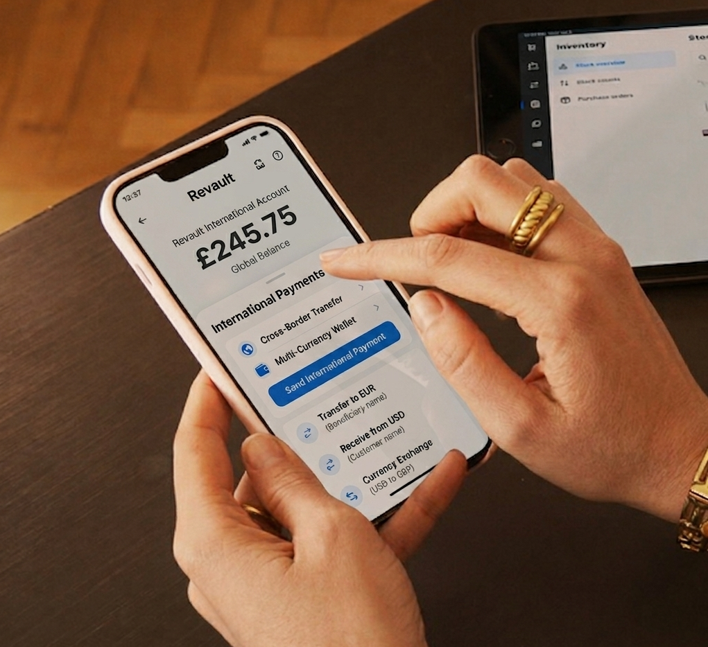 International payments — send money globally